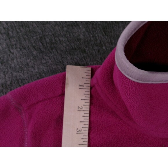 Old Navy Jacket Womens M Pink Full Zip Fleece Stand Collar Pockets Casual - Picture 4 of 9